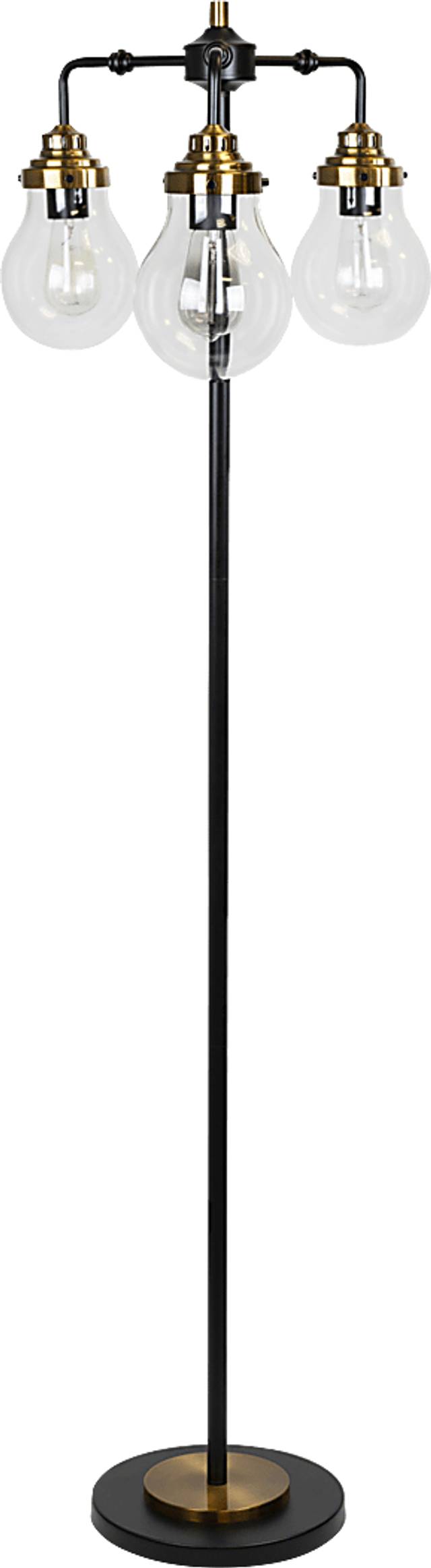 Unger Cove Black Floor Lamp - Thumbnail - Image 1