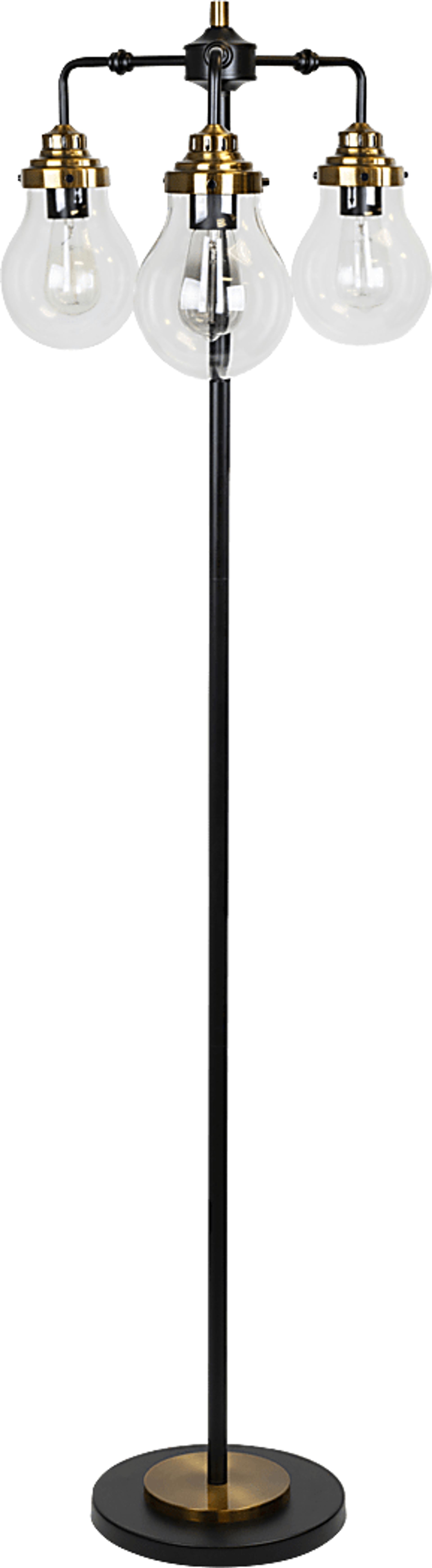Unger Cove Black Floor Lamp - Image 1