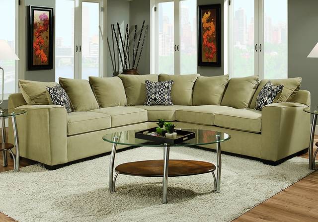 United Furniture 2 Pc Sectional - Thumbnail - Image 1
