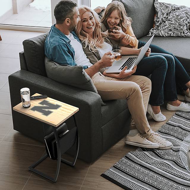 University of Nebraska Side Table - Thumbnail - Image 4