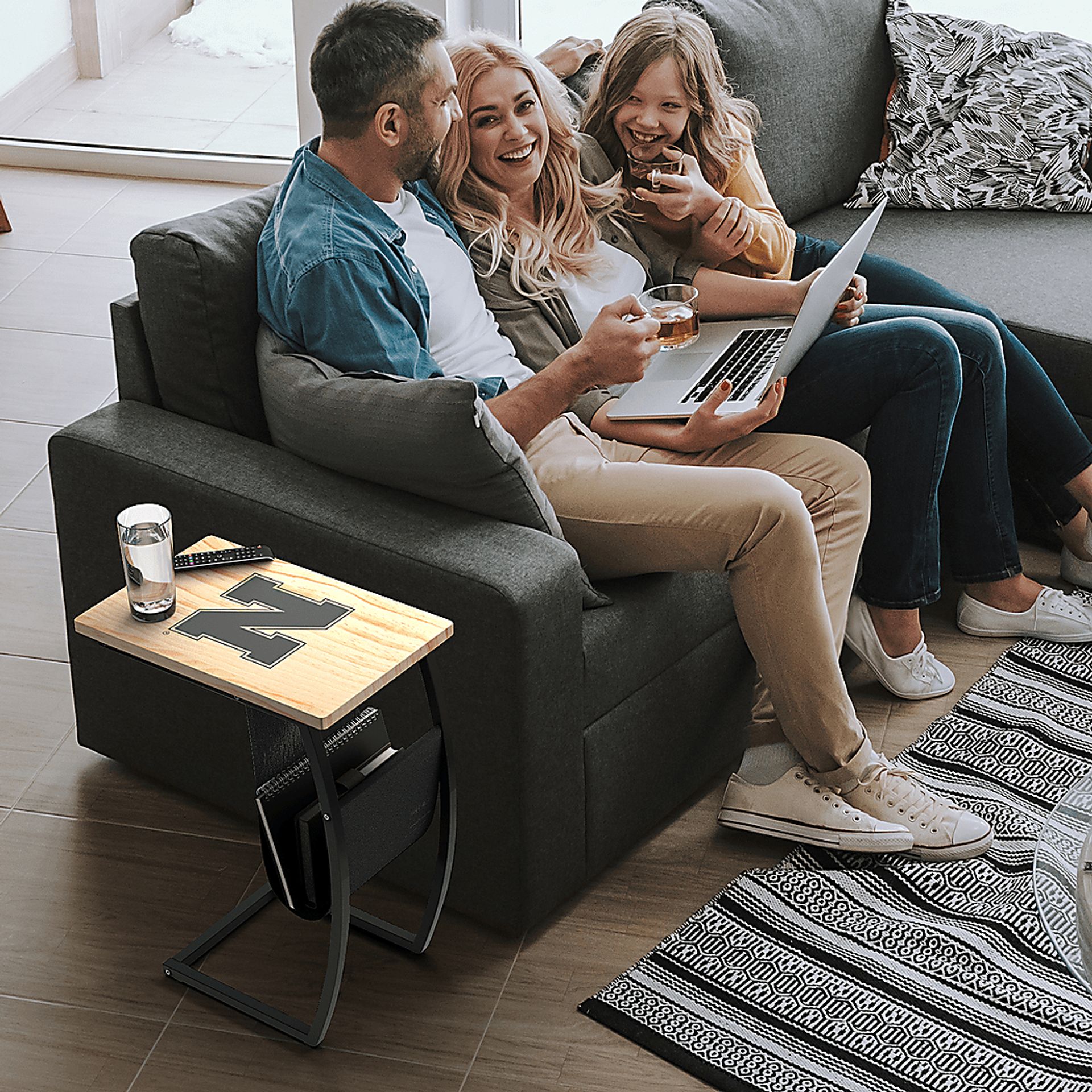 University of Nebraska Side Table - Image 4