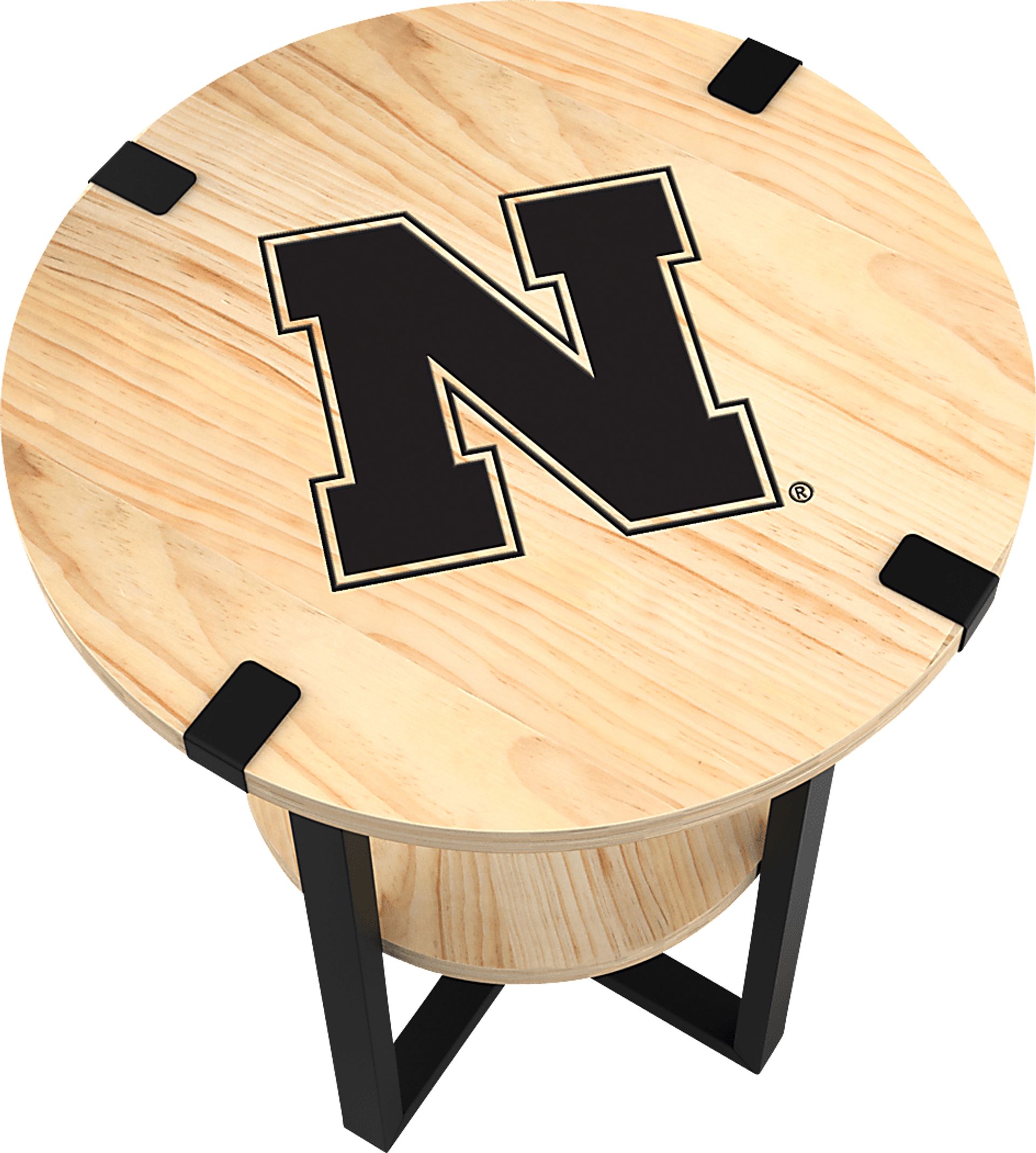 University of Nebraska Side Table - Image 4