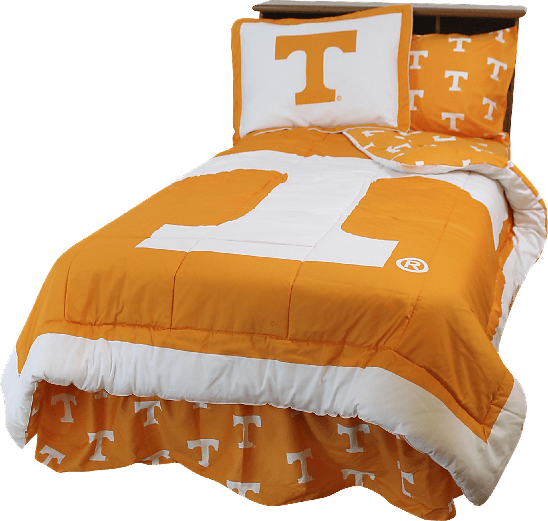 University of Tennessee Orange 2 Pc Twin Bed Set - Image 1