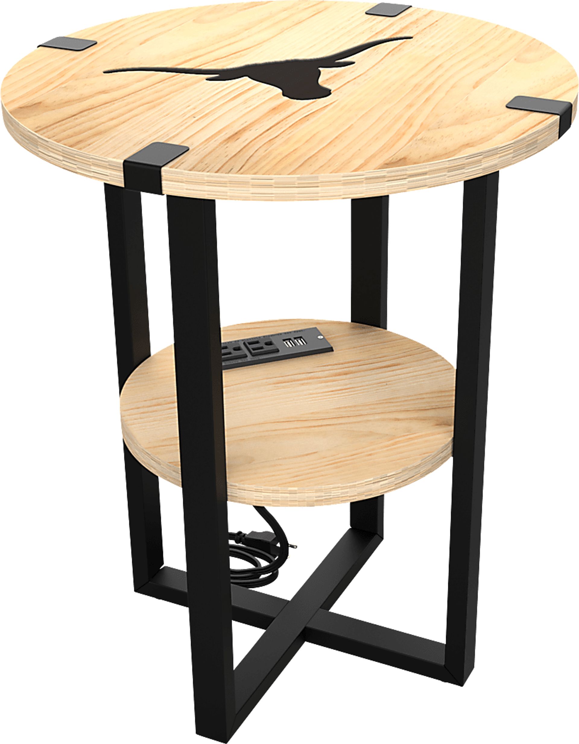 University of Texas Side Table - Image 1