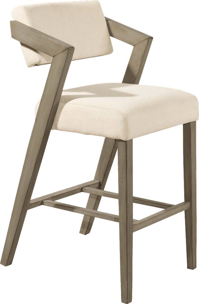Upham Gray Barstool - Thumbnail - Image 1