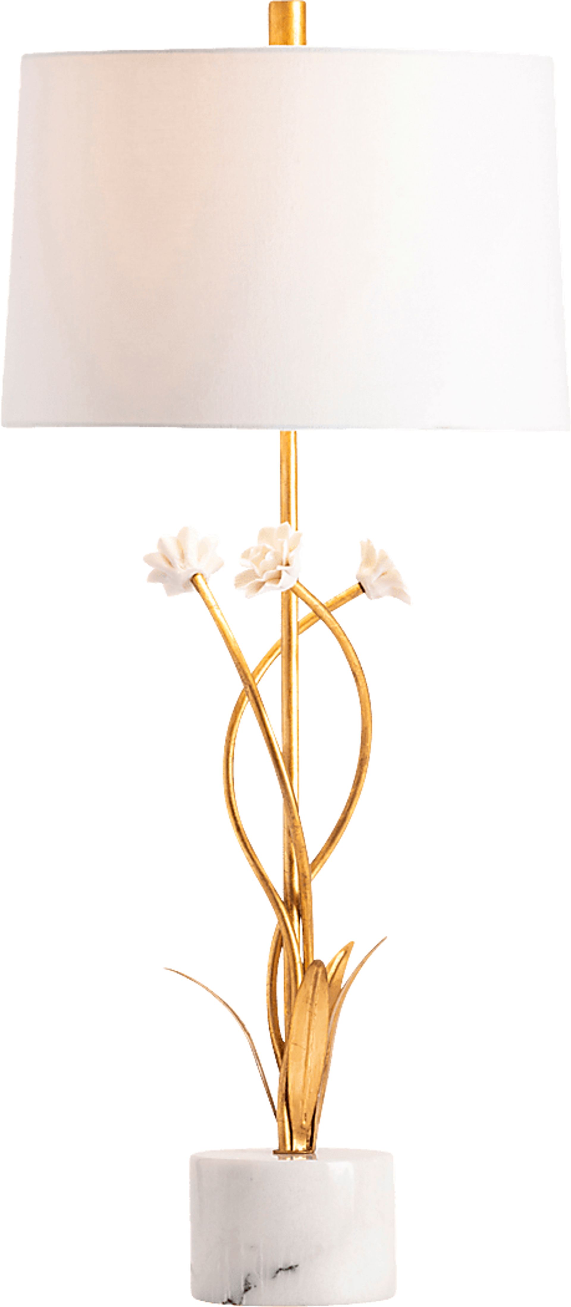 Upland Avenue Gold Table Lamps, Set of 2 - Image 2