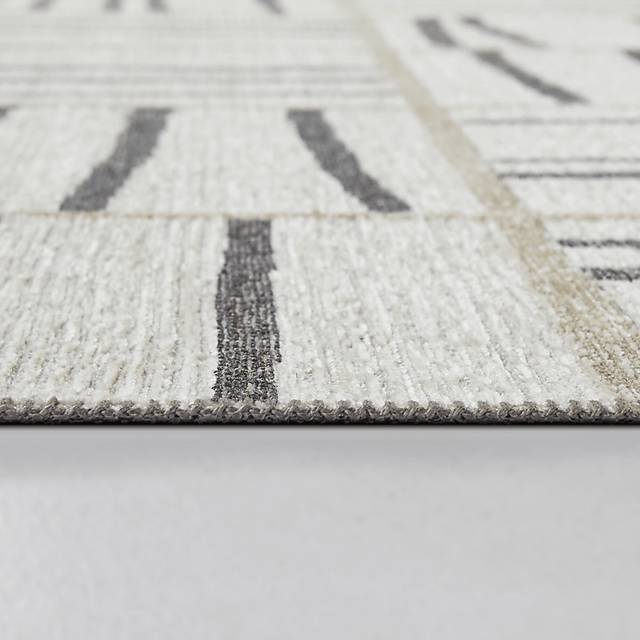 Uppas Cream 5'3 x 7' Area Rug - Thumbnail - Image 4