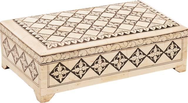Upperbrook Cream Decorative Box - Thumbnail - Image 1