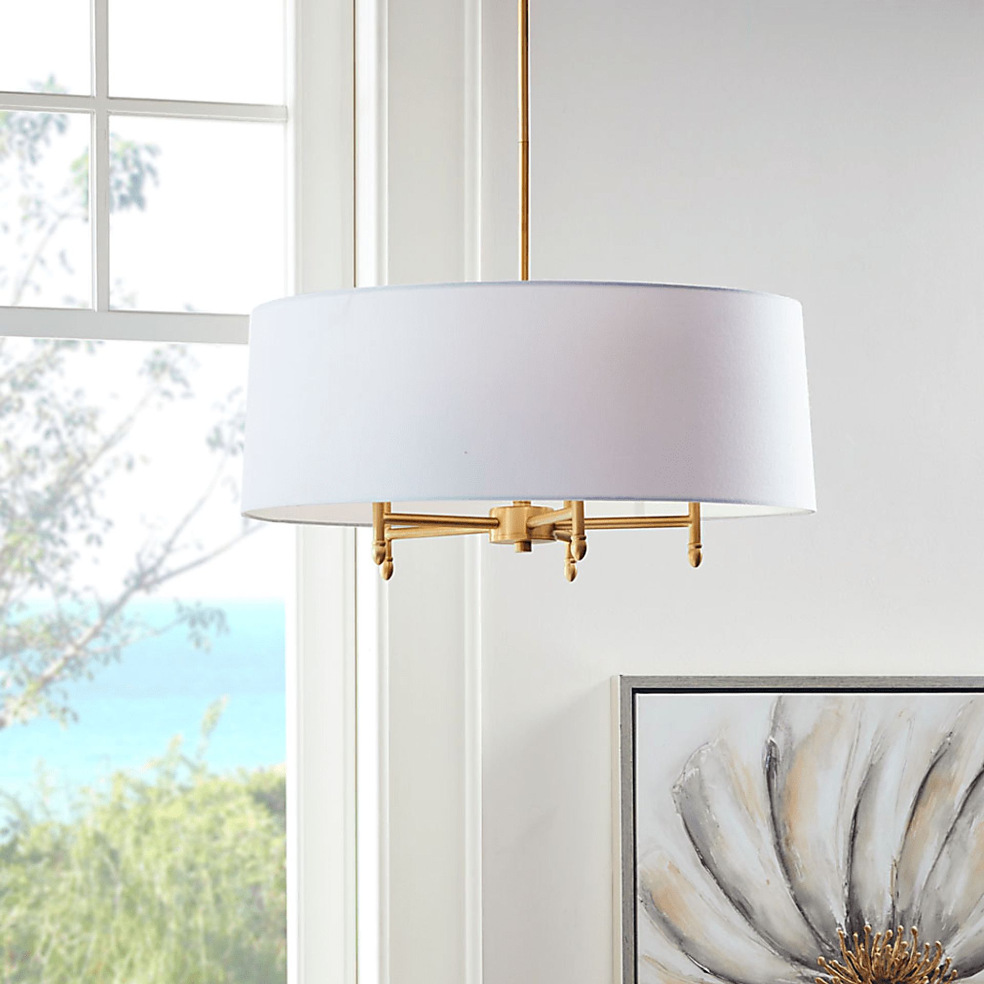 Upsal Estates Gold Chandelier - Image 7