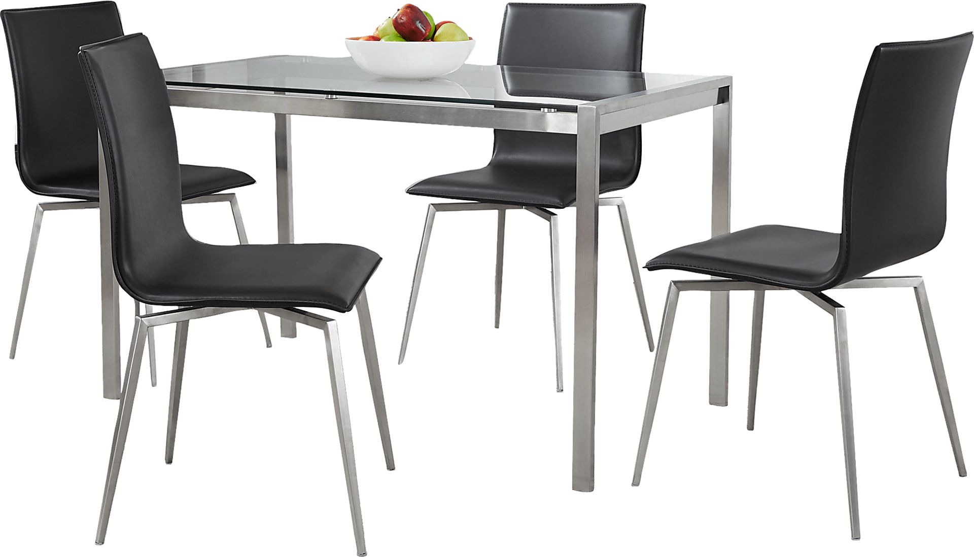 Upsall I Black 5pc Dining Set - Image 1