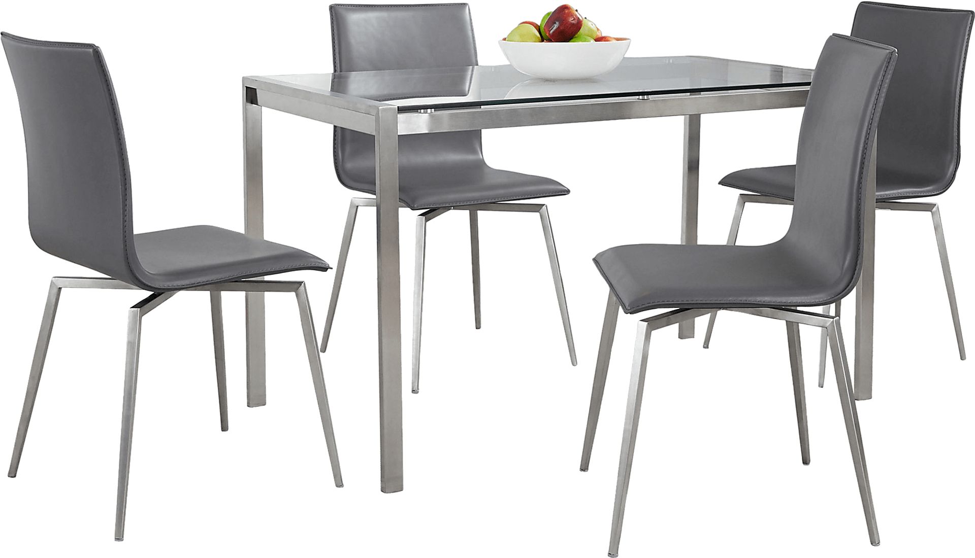 Upsall I Gray 5pc Dining Set - Image 3