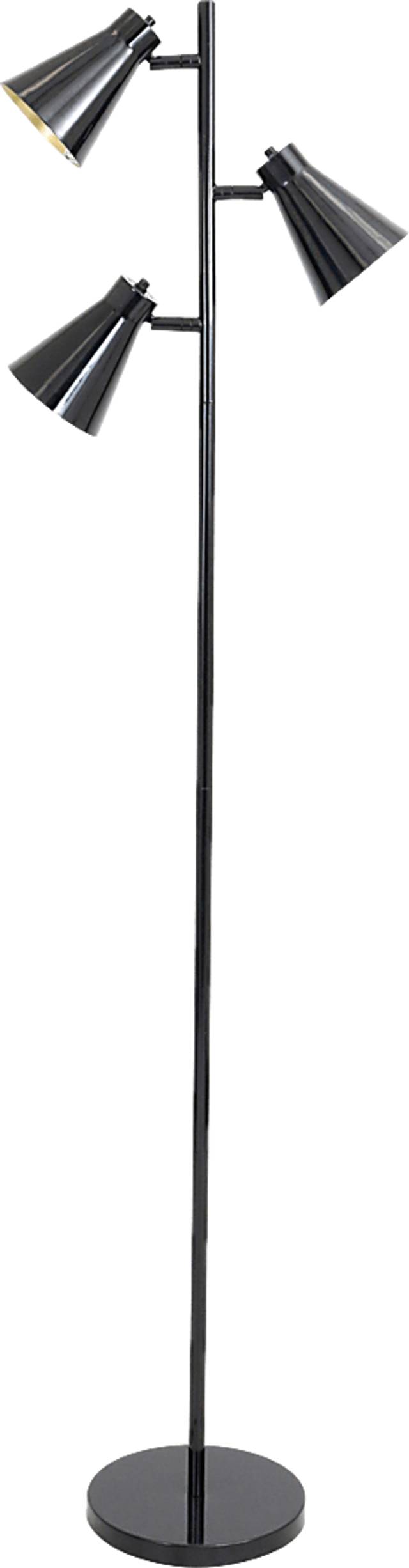 Upton Circle Black Floor Lamp - Thumbnail - Image 4