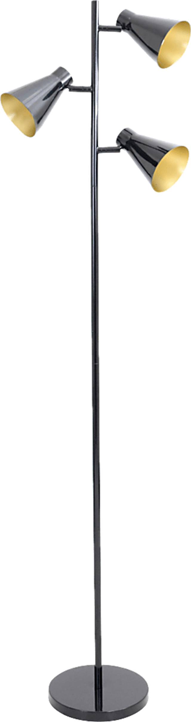Upton Circle Black Floor Lamp - Thumbnail - Image 5