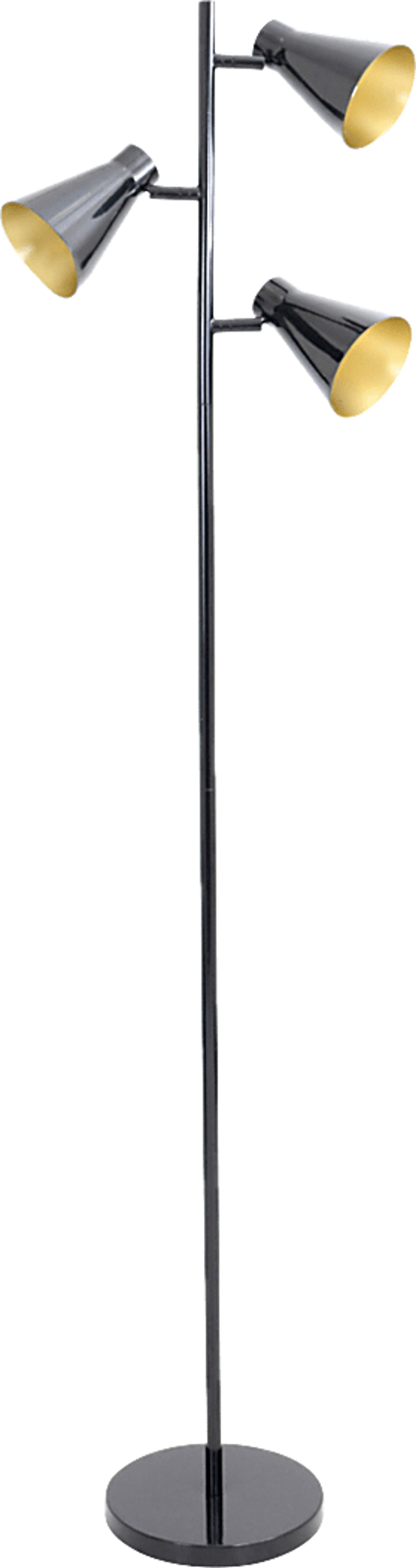 Upton Circle Black Floor Lamp - Image 5
