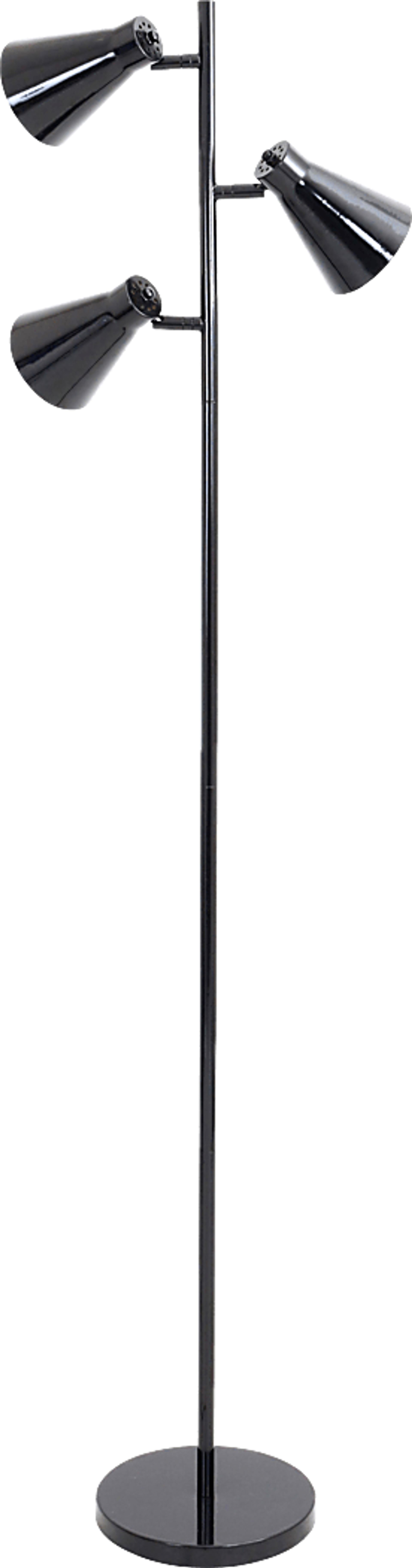 Upton Circle Black Floor Lamp - Image 10