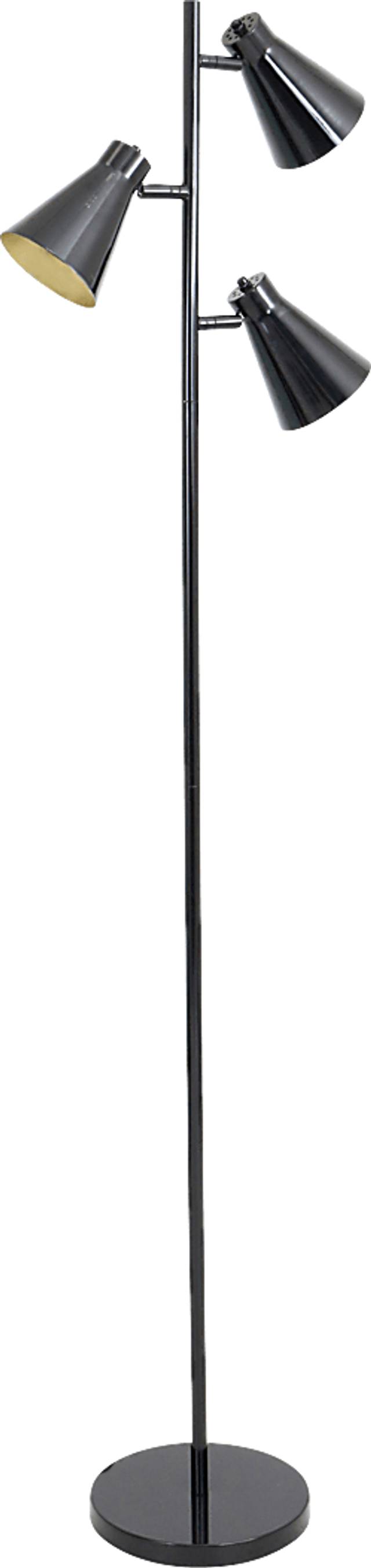 Upton Circle Black Floor Lamp - Thumbnail - Image 1