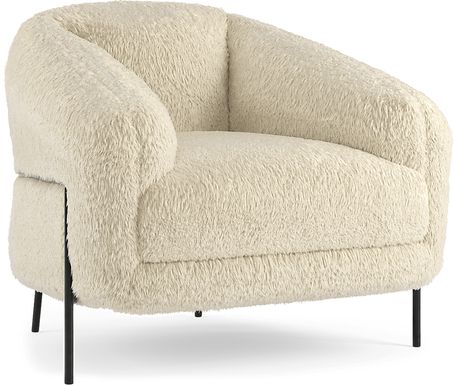 Uptown Beige Accent Chair