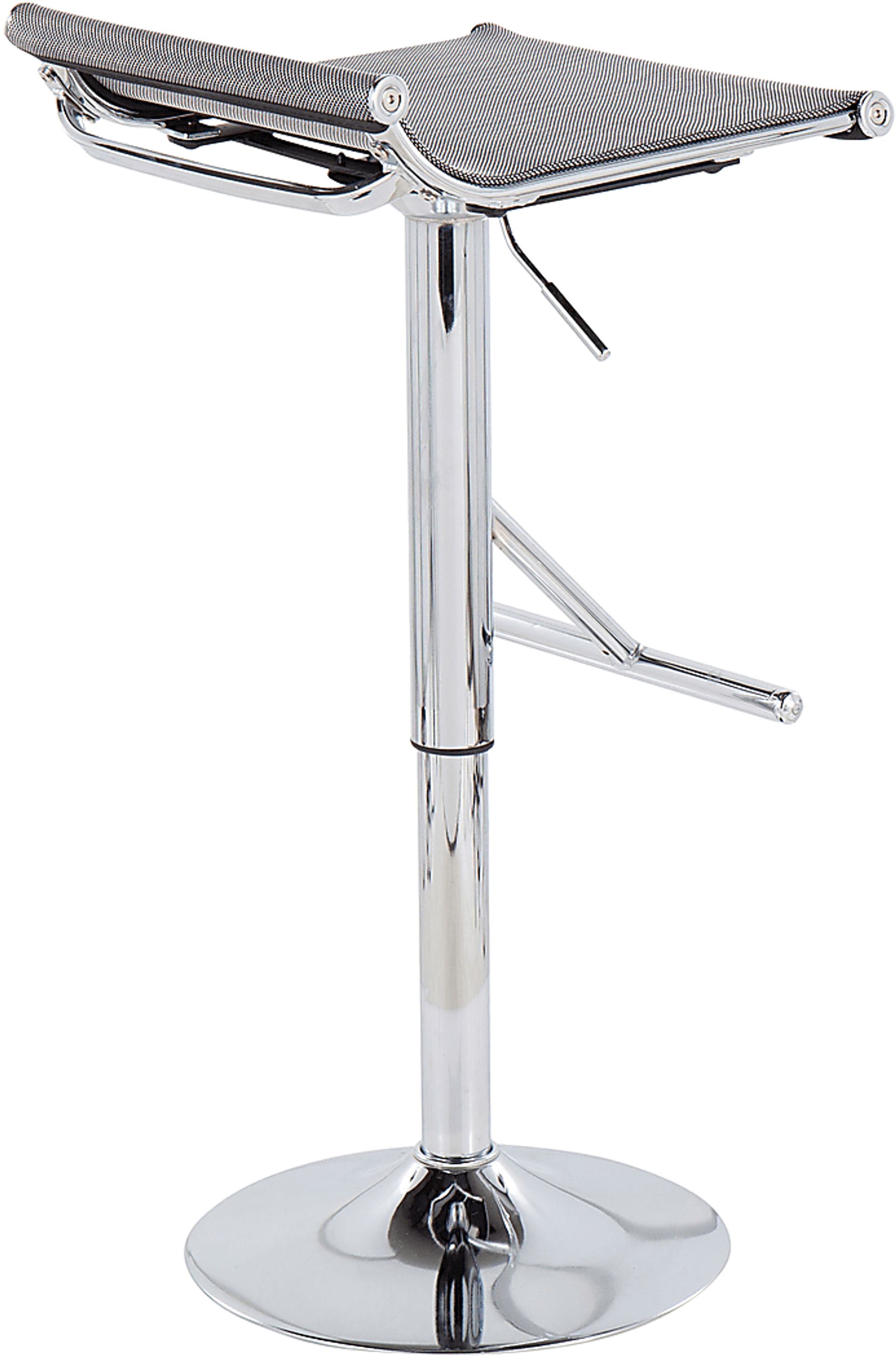 Upvalley Silver Barstool - Image 3