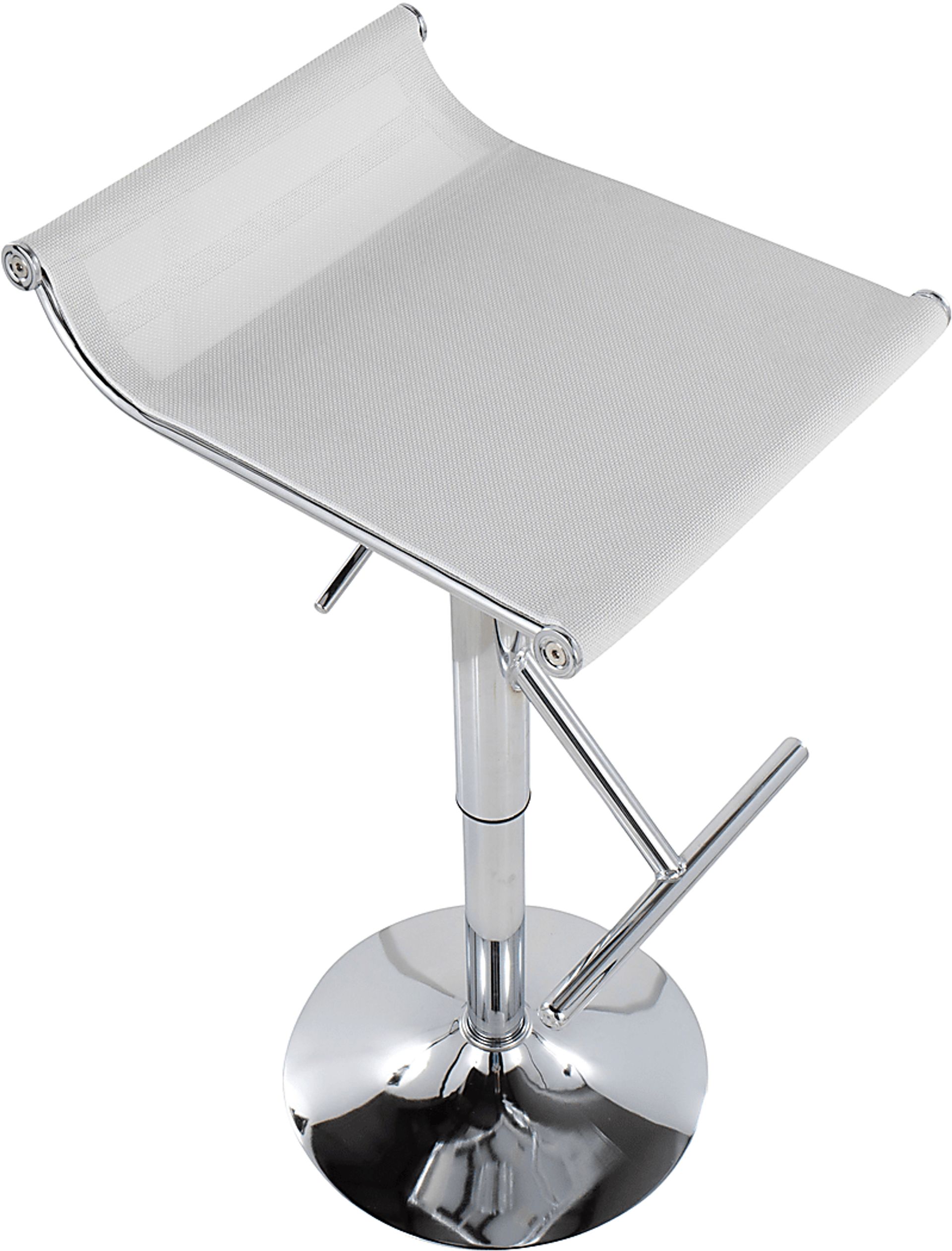 Upvalley White Barstool - Image 6