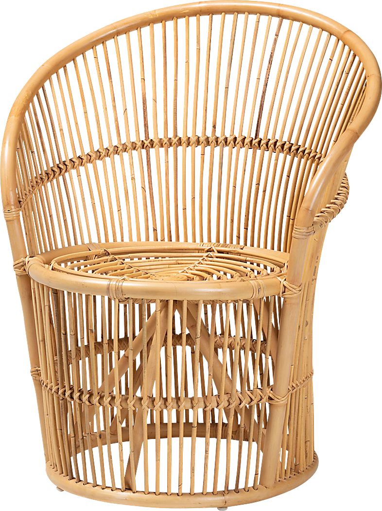 Uraia Brown Accent Chair