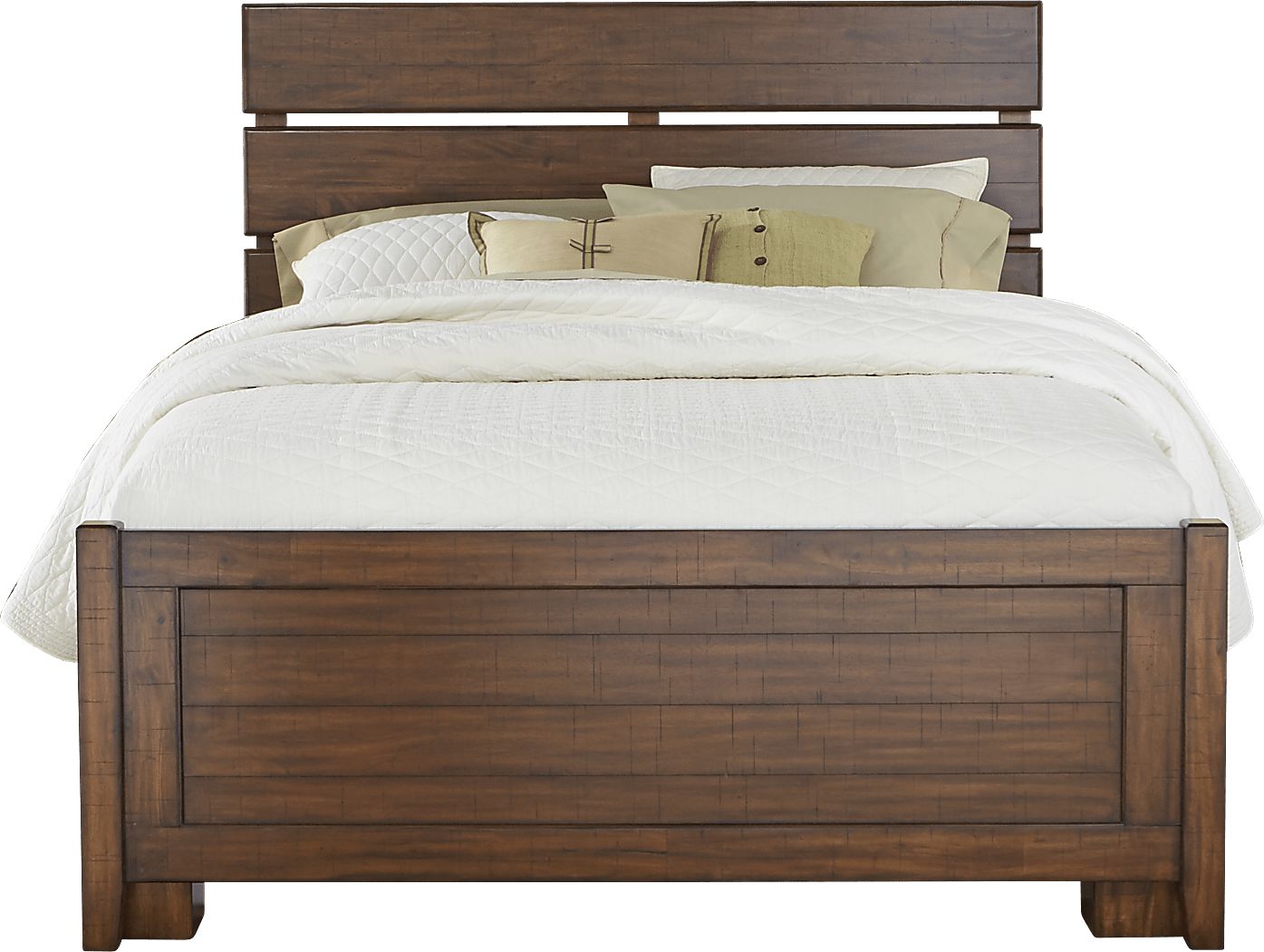 Urban Plains Brown 3 Pc King Slat Bed Rooms To Go