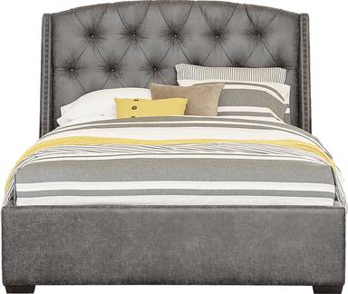 3 pc king upholstered bed