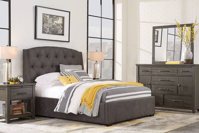 Urban Plains Gray Door Dresser - Thumbnail - Image 2