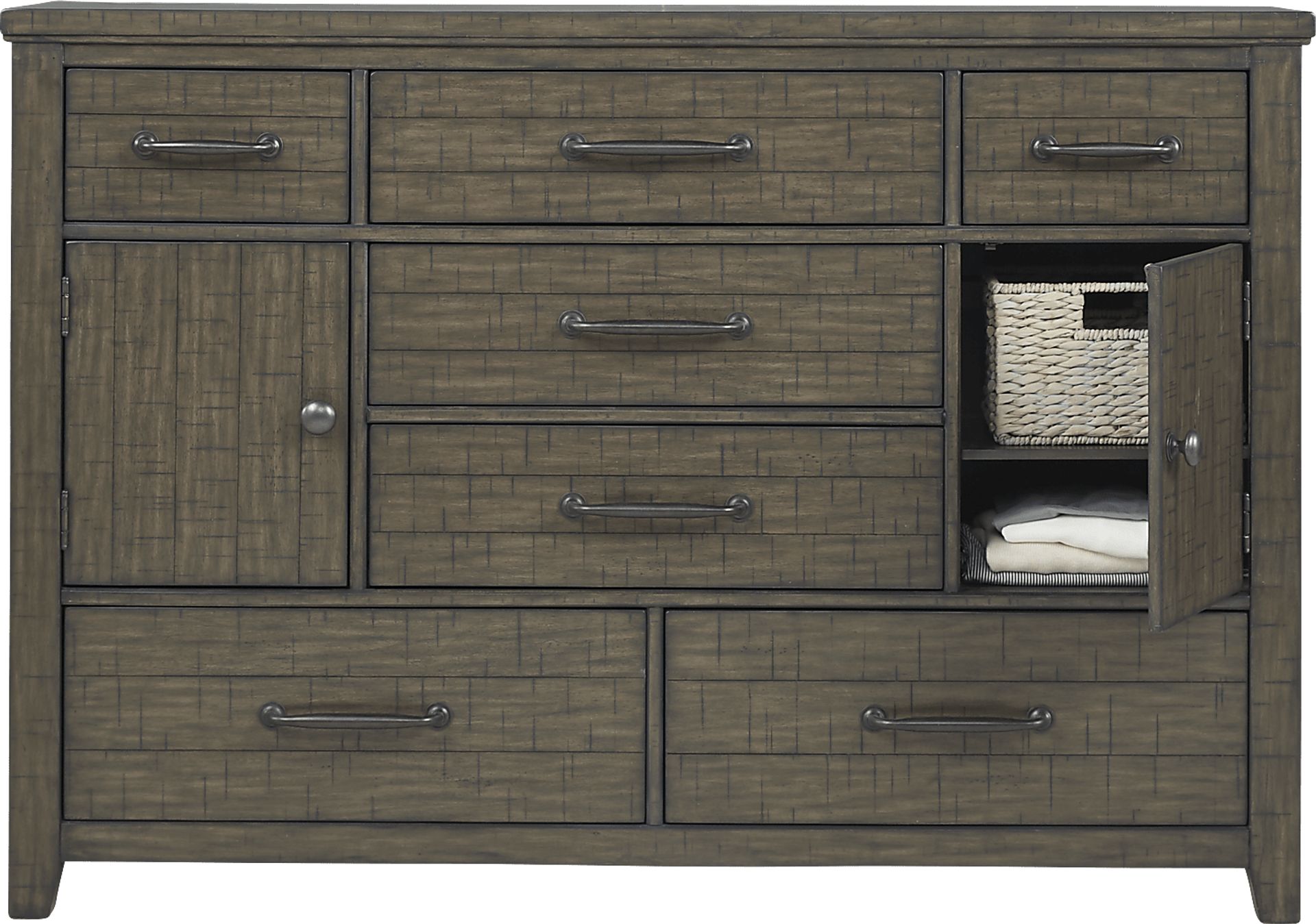 Urban Plains Gray Door Dresser - Image 2