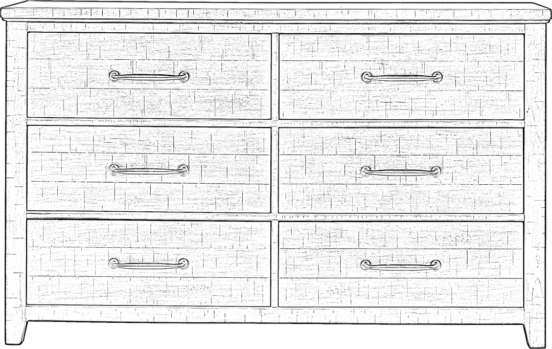 Urban Plains Gray Dresser