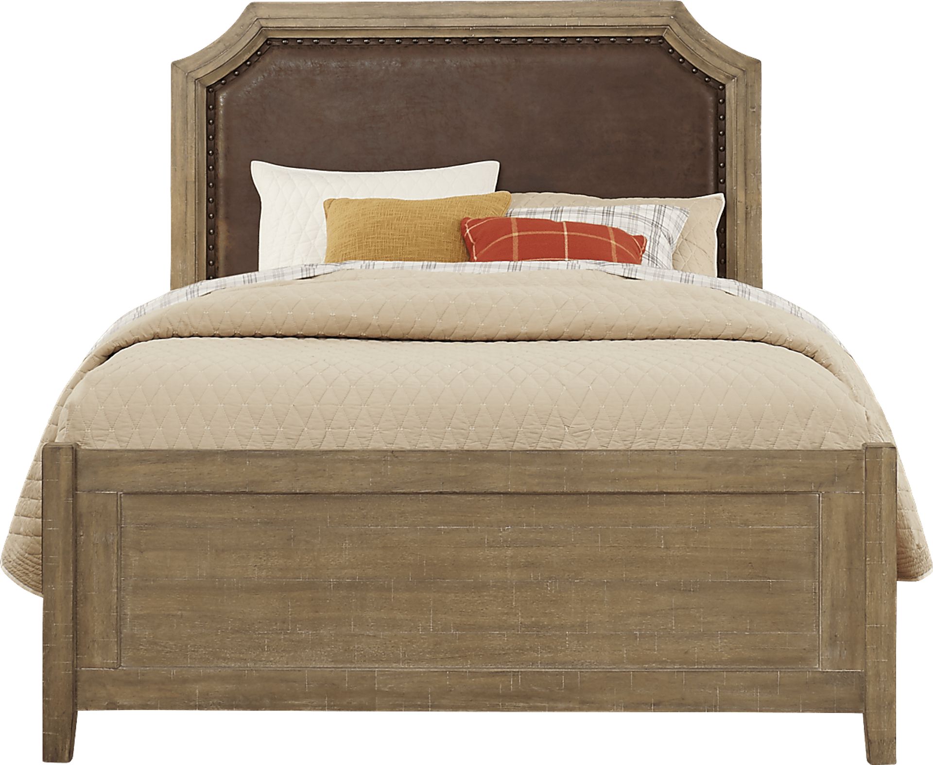 Urban Plains Mahogany 3 Pc King Reversible Bed - Image 2