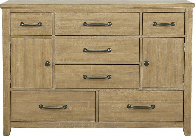 Urban Plains Mahogany Door Dresser - Thumbnail - Image 1