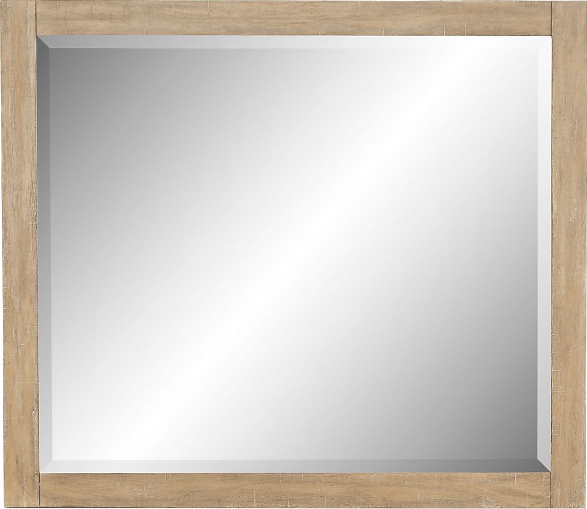 Urban Plains Mahogany Dark Wood Mirror | Rooms to Go