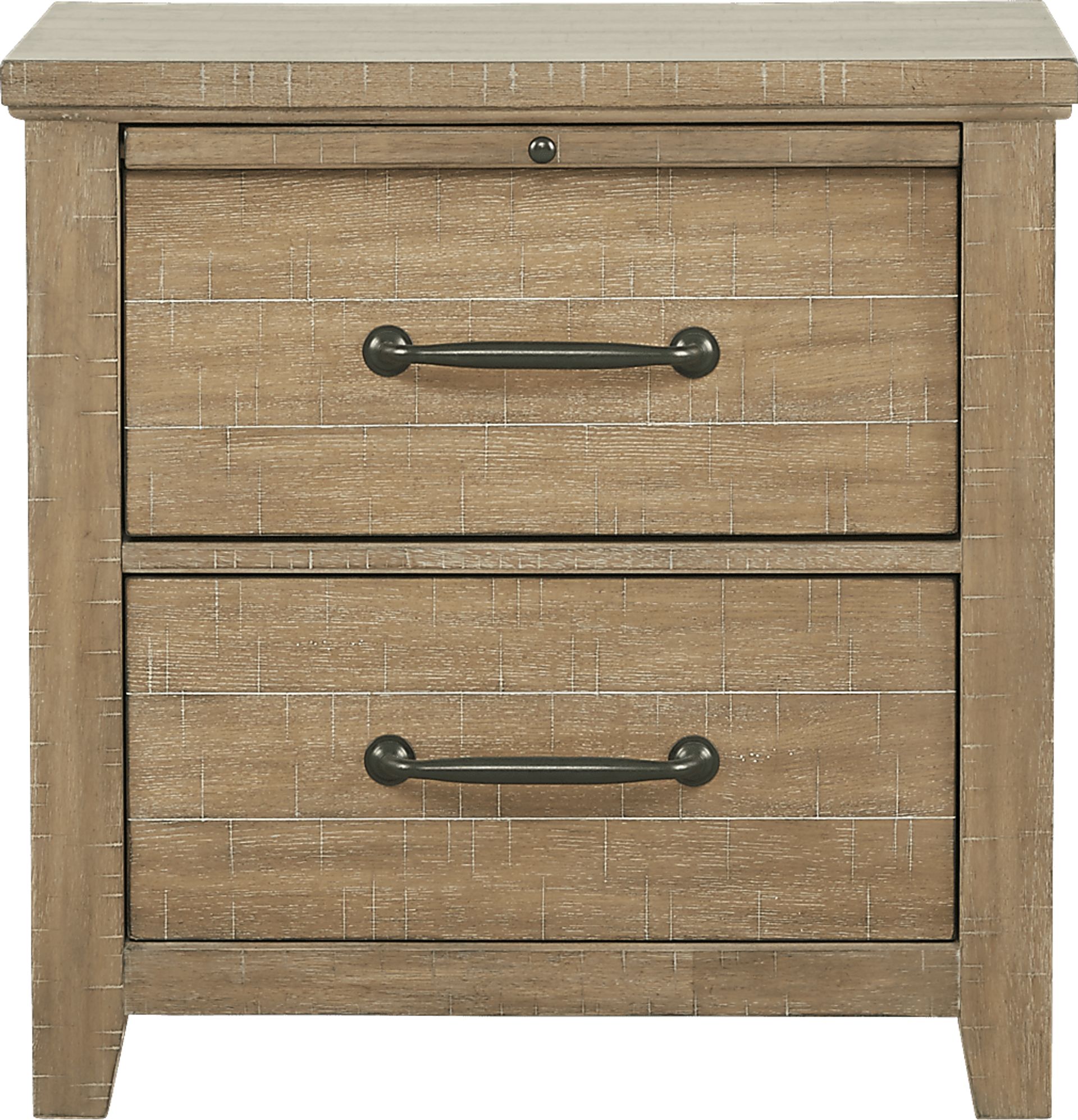 Urban Plains Mahogany Nightstand - Image 1