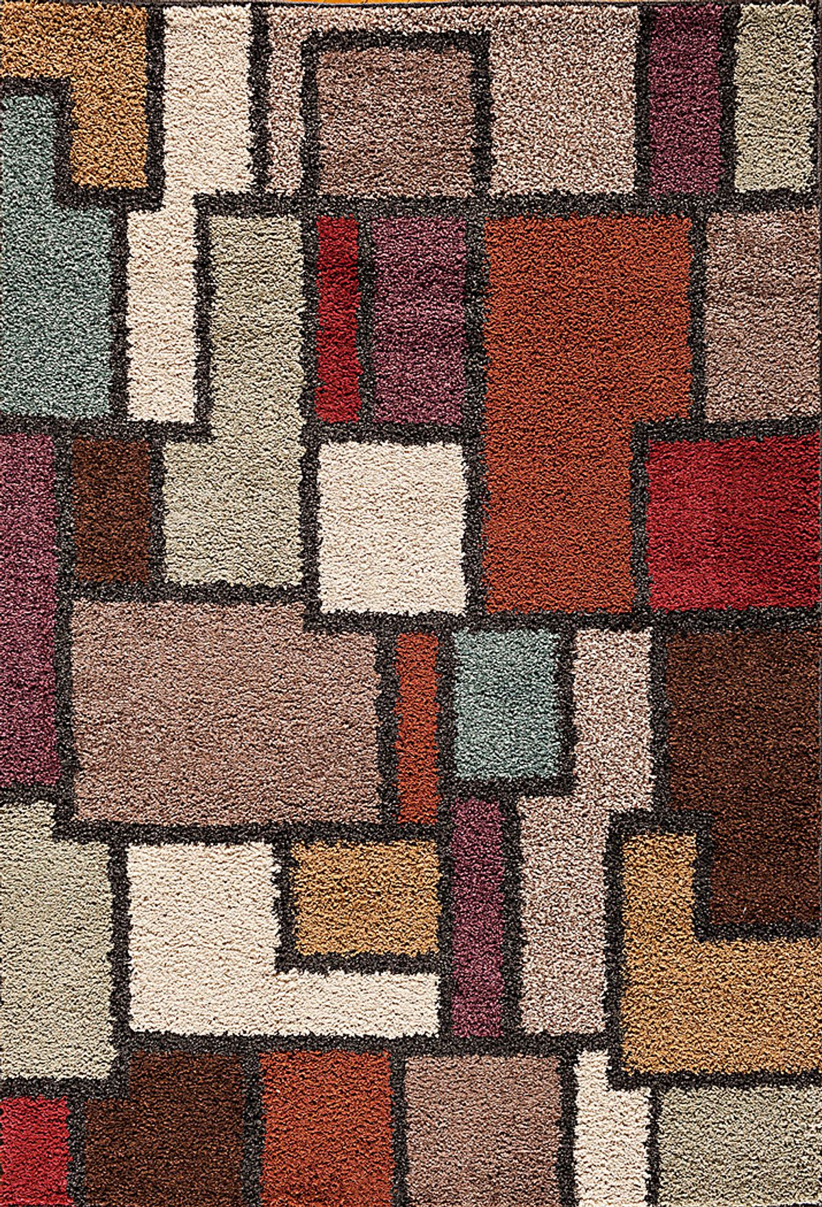 Urbana Brown Rug | Rooms to Go