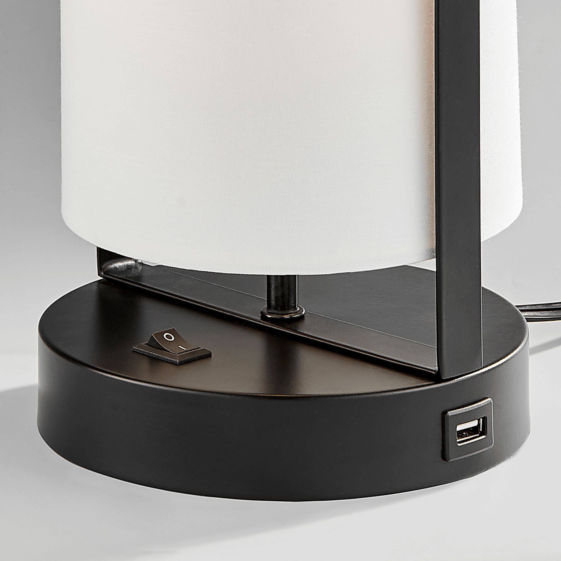 Urbana Isle Black Table Lamps, Set of 2 - Image 3