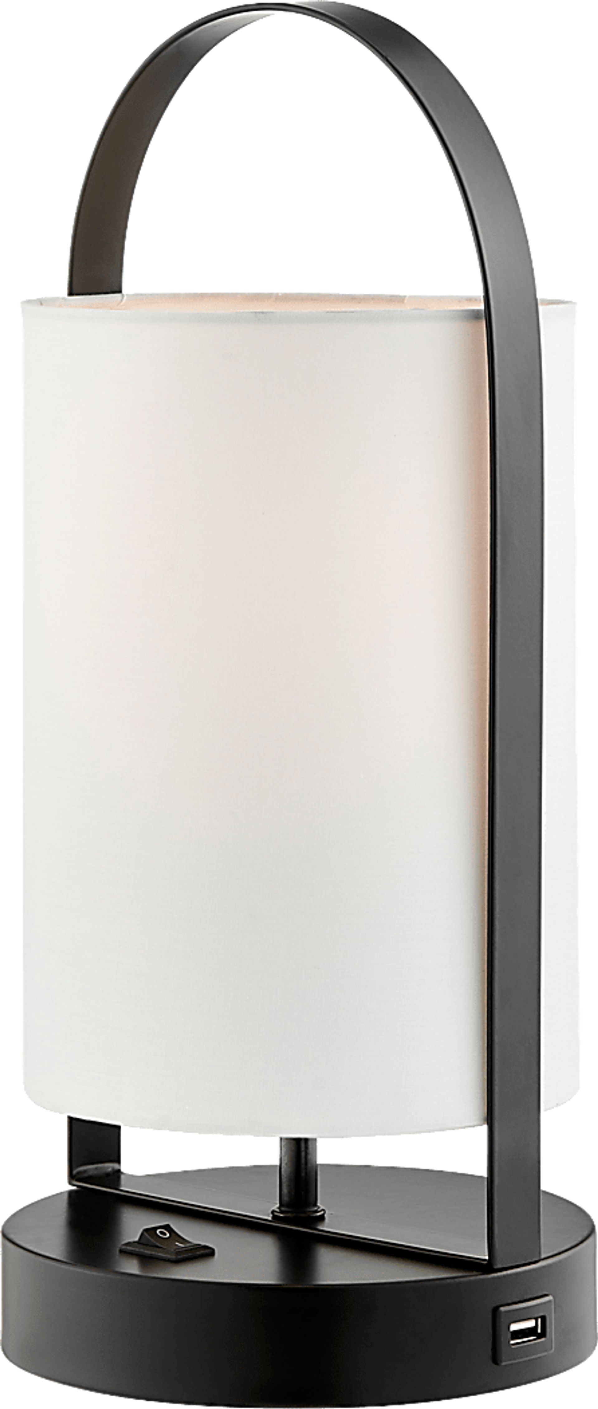 Urbana Isle Black Table Lamps, Set of 2 - Image 4