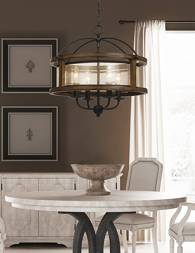 Urbandale Brown Chandelier - Thumbnail - Image 2