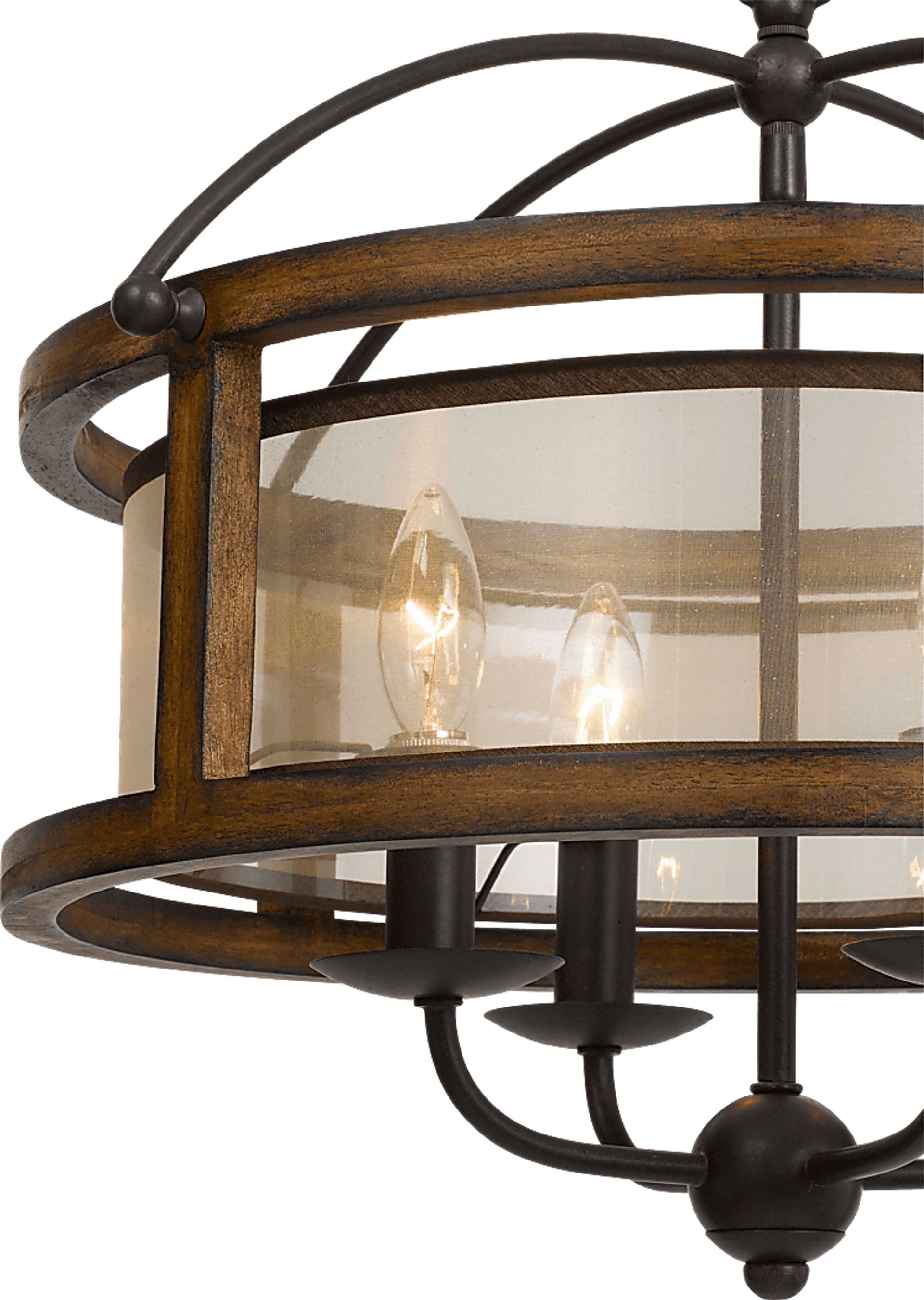 Urbandale Brown Chandelier - Image 3