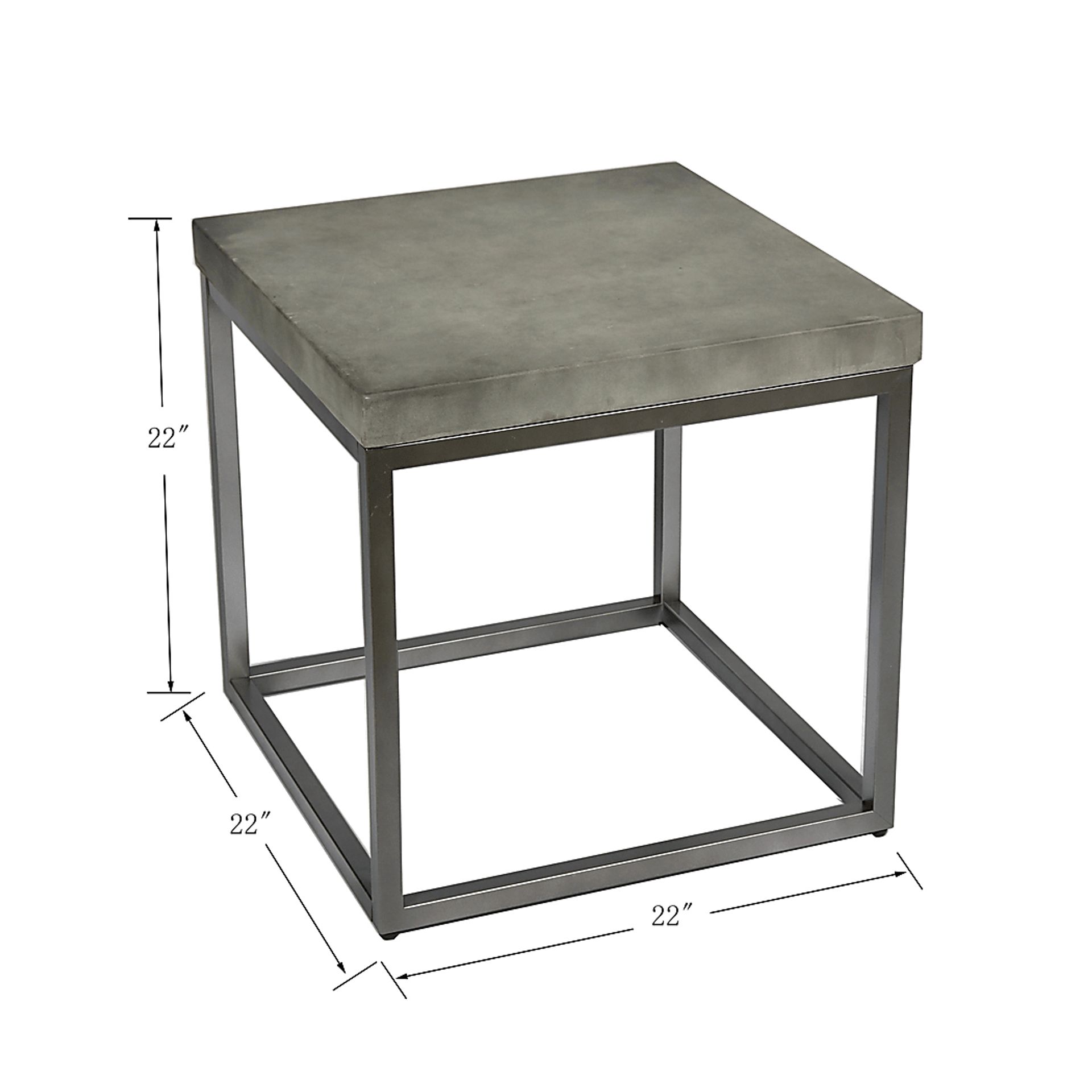 Urbandale Court Gray End Table - Image 6