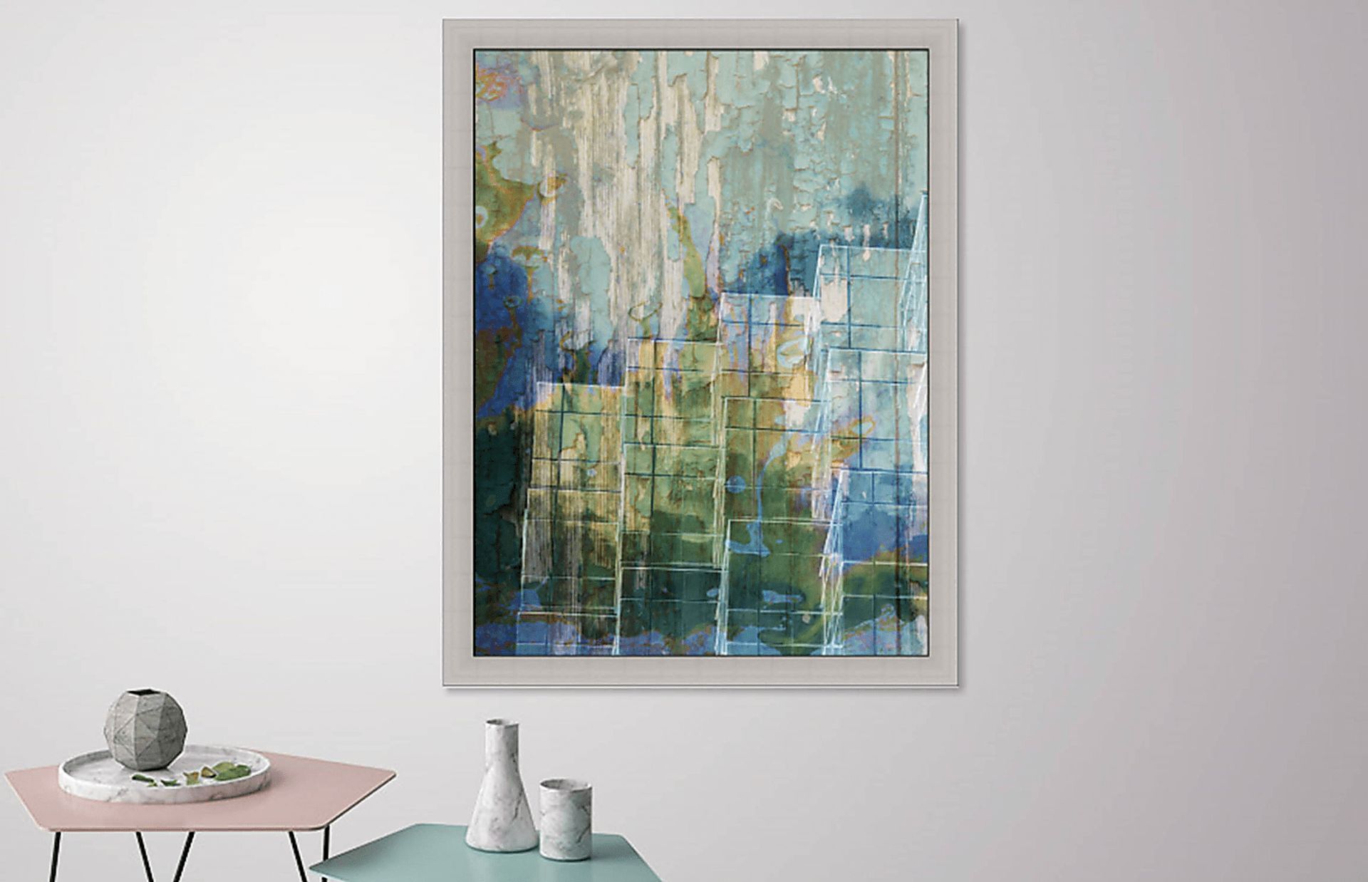 Urbino I Blue Artwork - Image 2