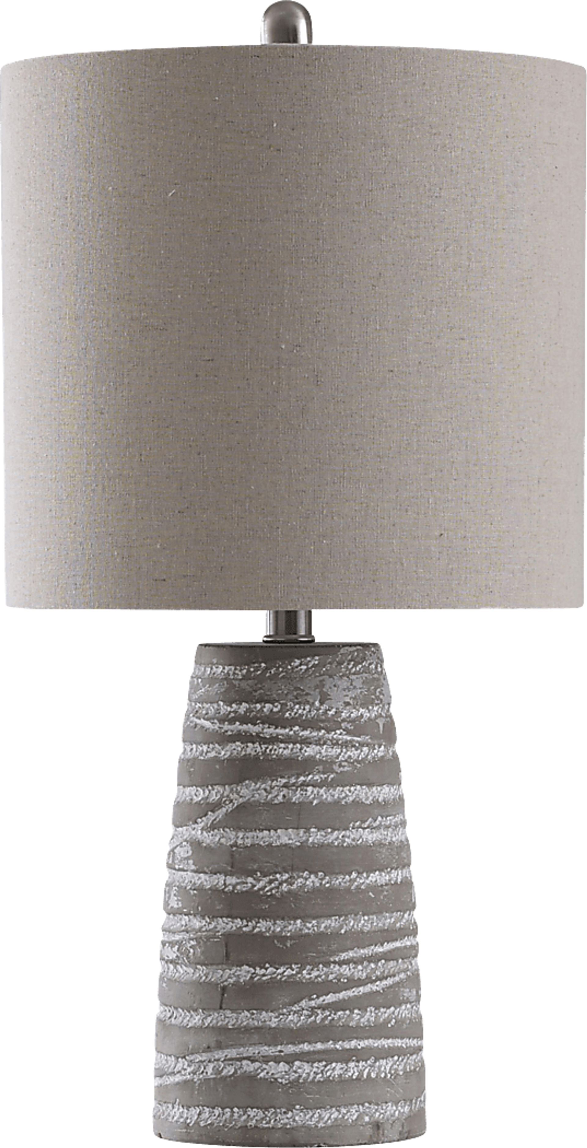 Urenna Gray Lamp - Image 1