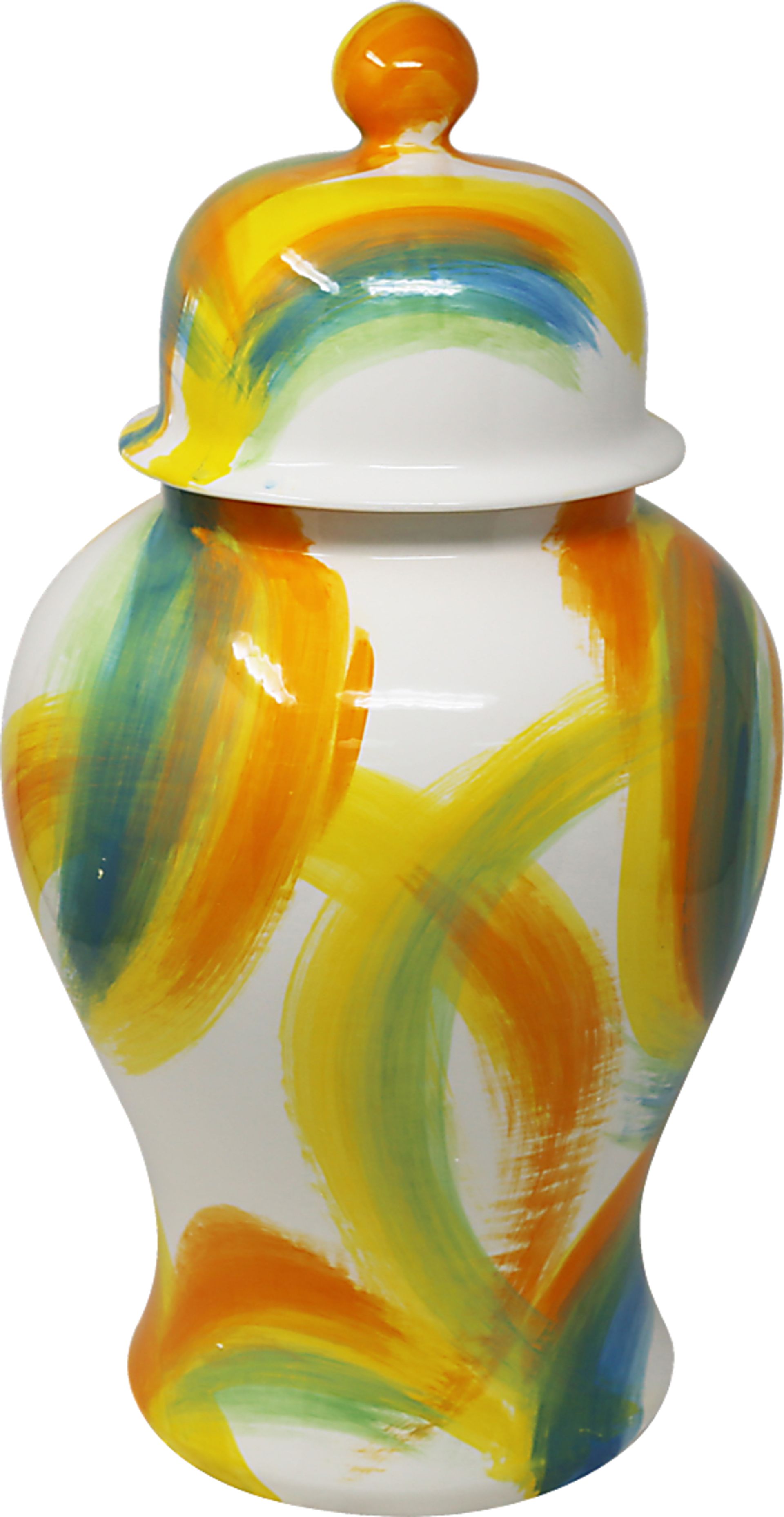 Urmston Orange Jar - Image 1