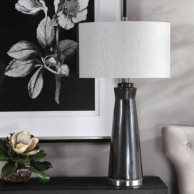 Urschel Cove Gray Lamp - Thumbnail - Image 2