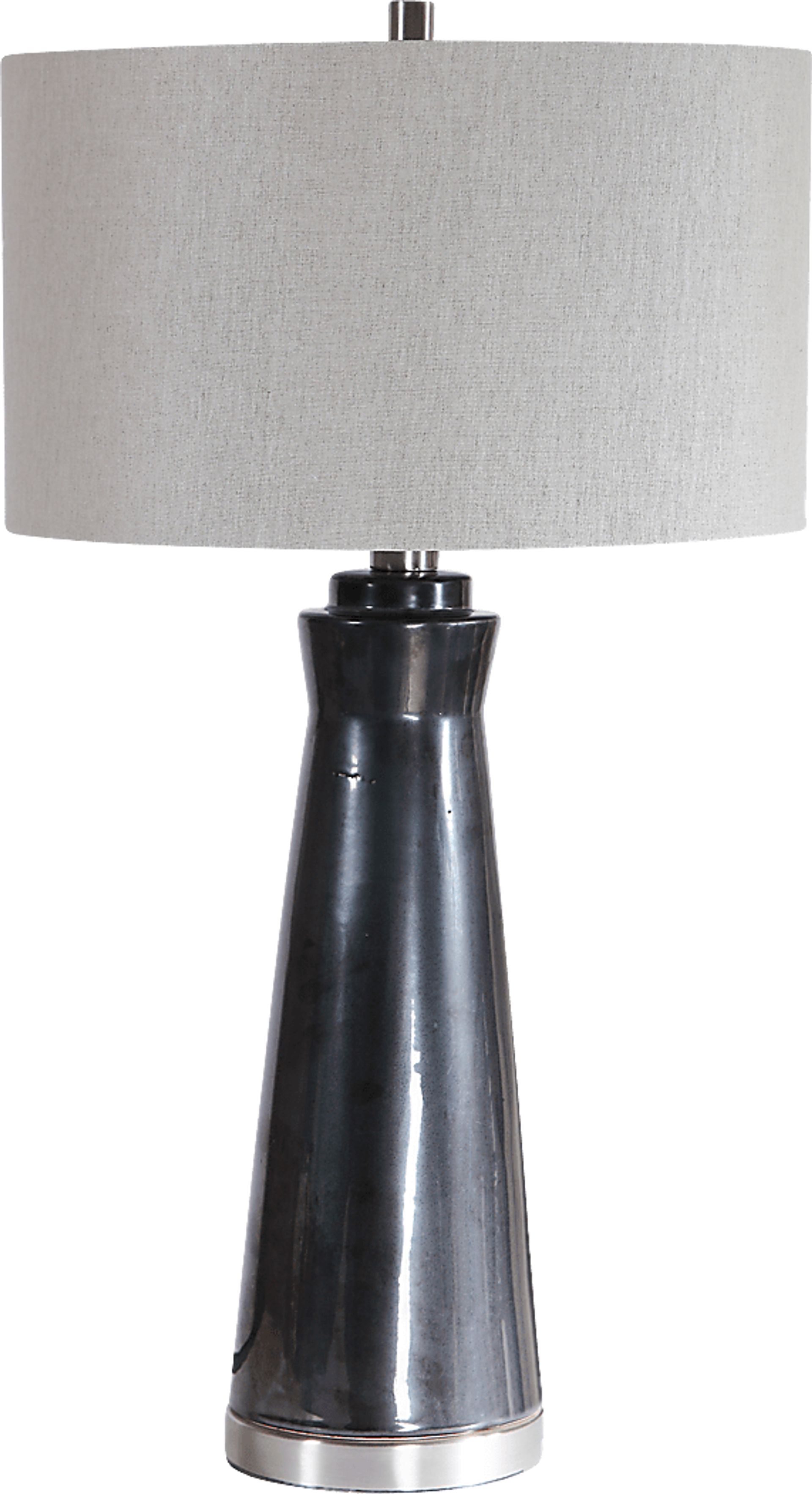 Urschel Cove Gray Lamp - Image 1