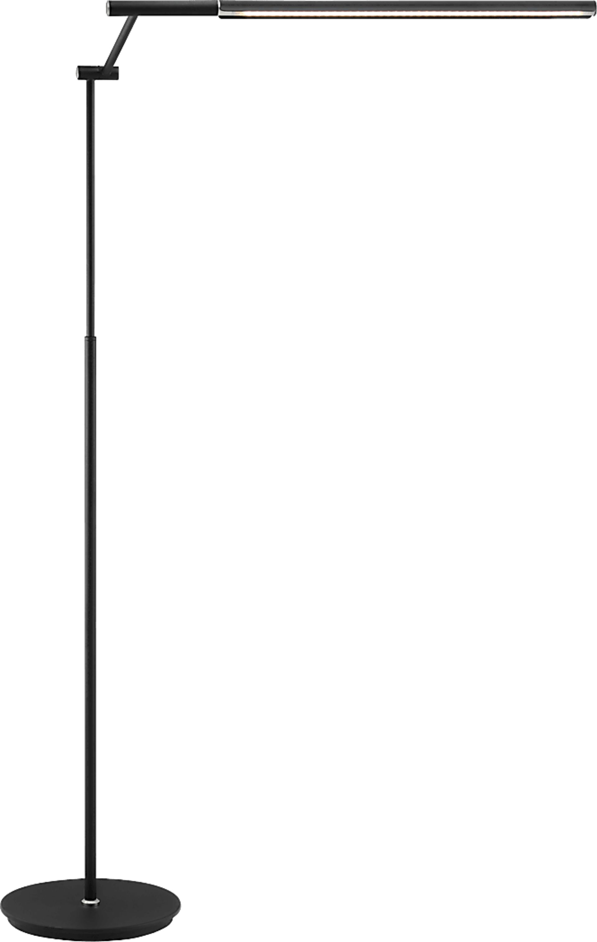 Uryno Road Black Floor Lamp - Image 1