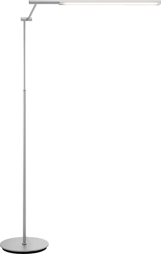 Uryno Road Silver Floor Lamp