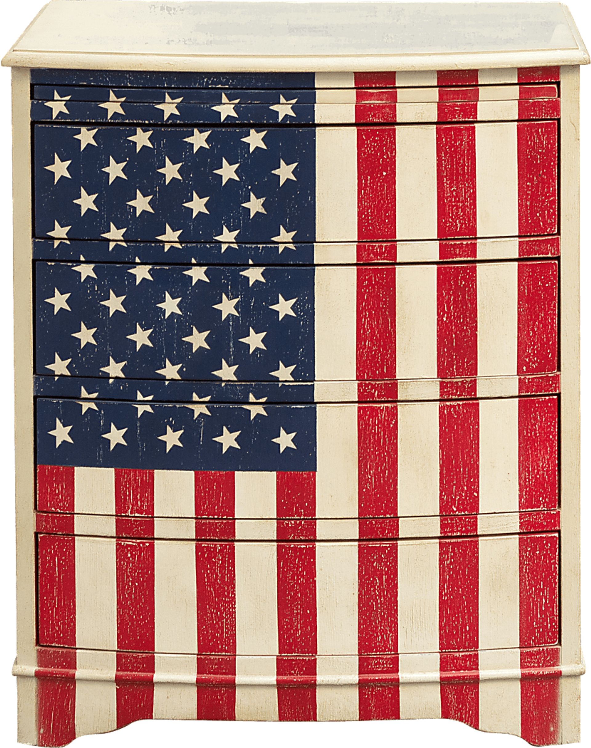 US Flag Accent Cabinet - Image 1