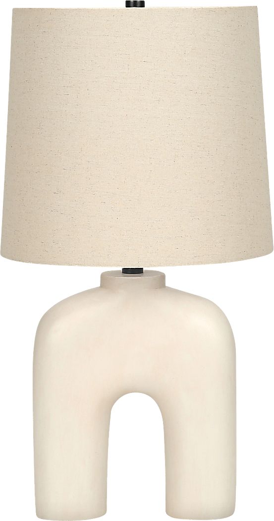 Uthese Post Cream Lamp