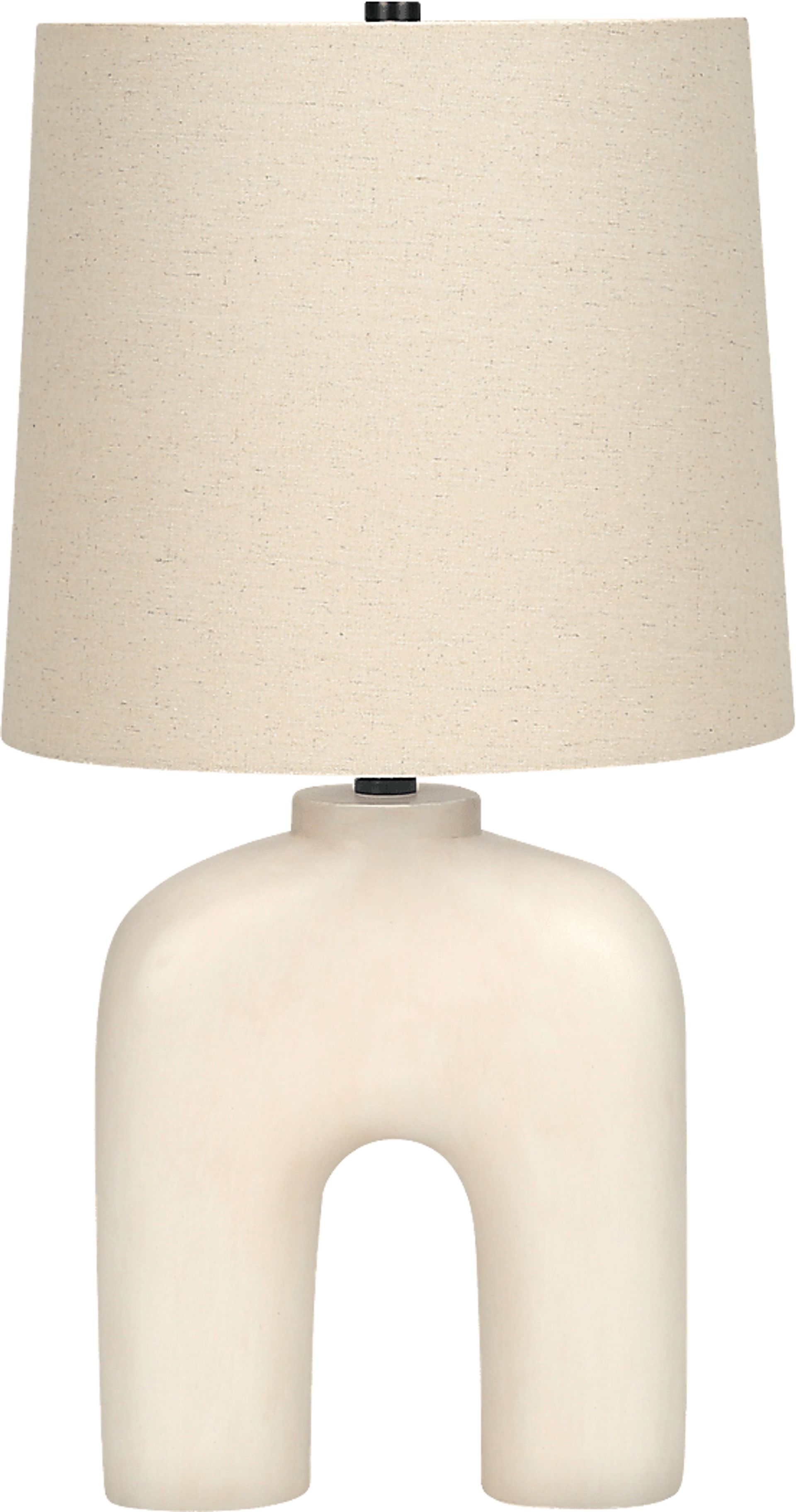 Uthese Post Cream Lamp - Image 1