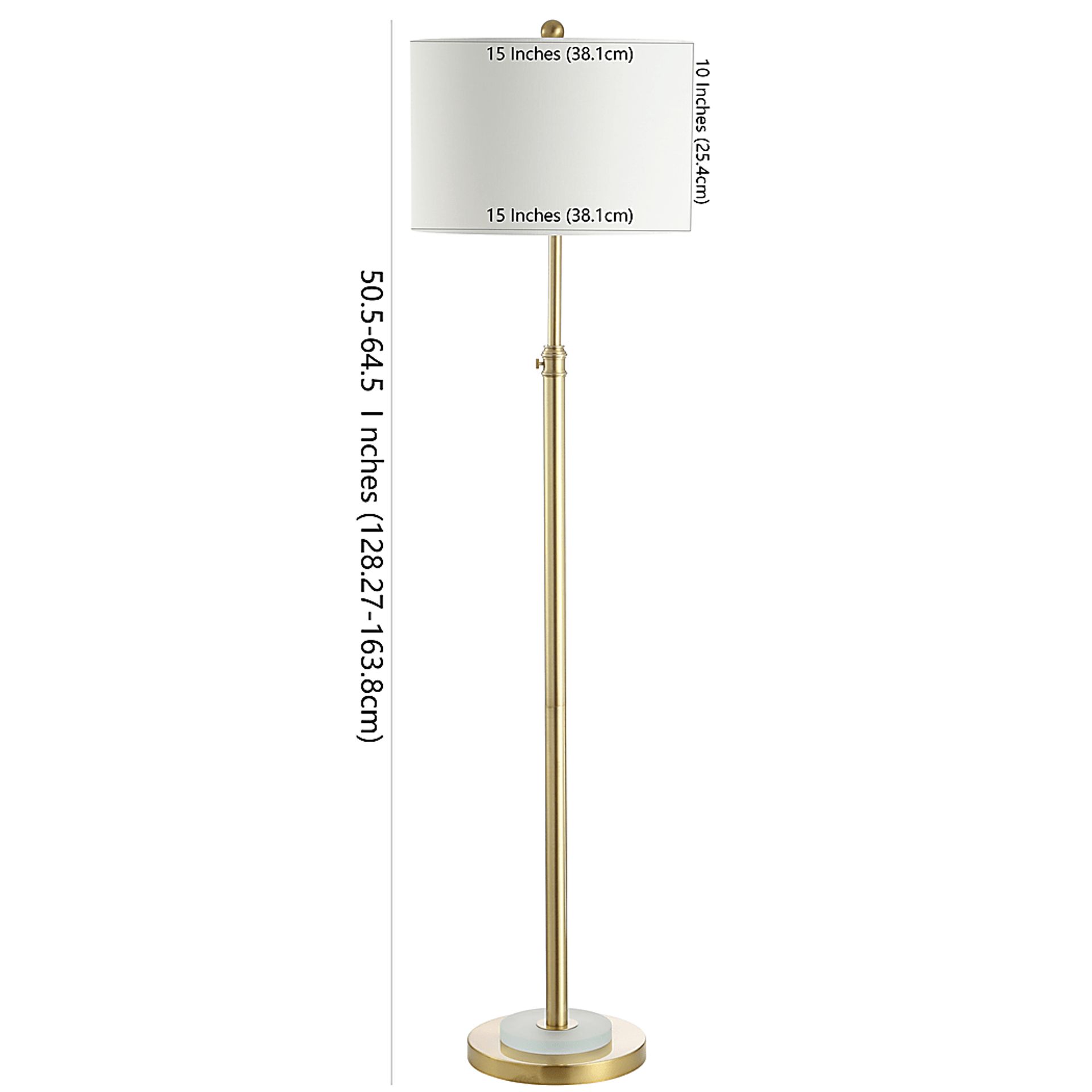 Utica Point Gold Floor Lamp - Image 2